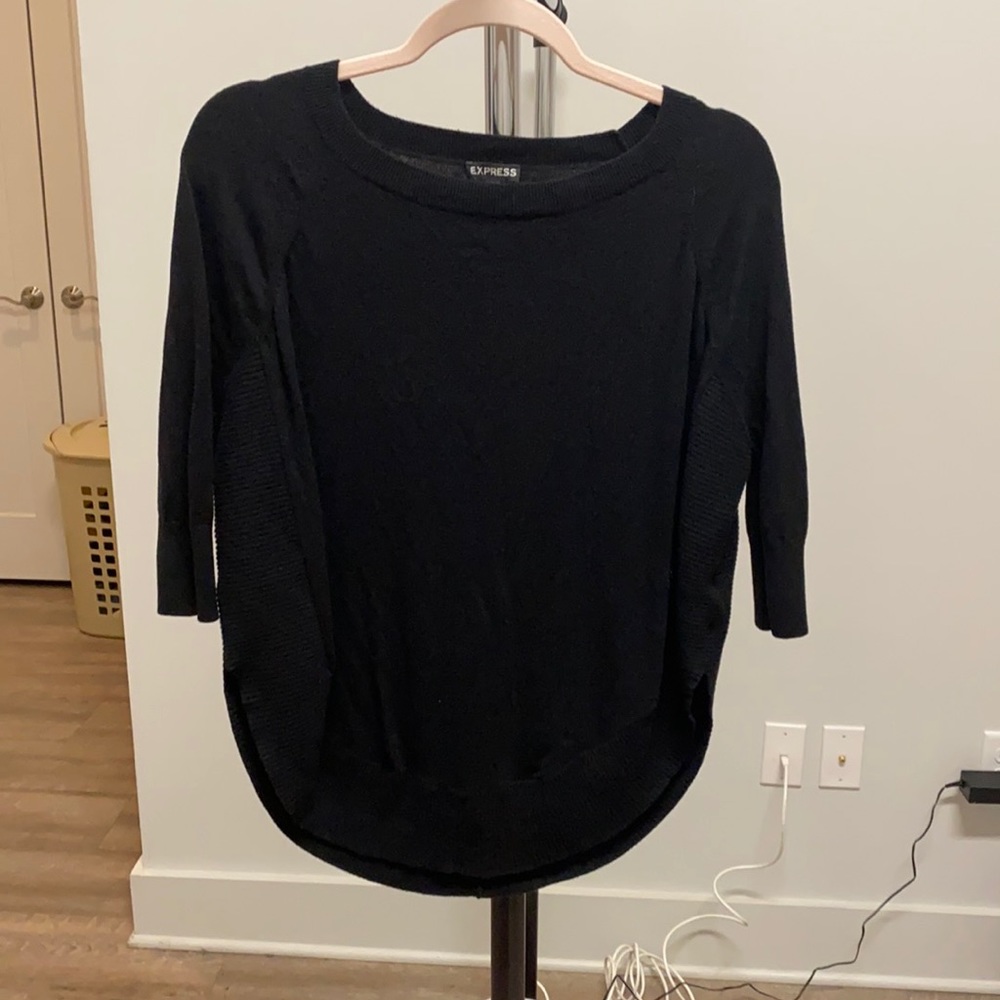Black sweater